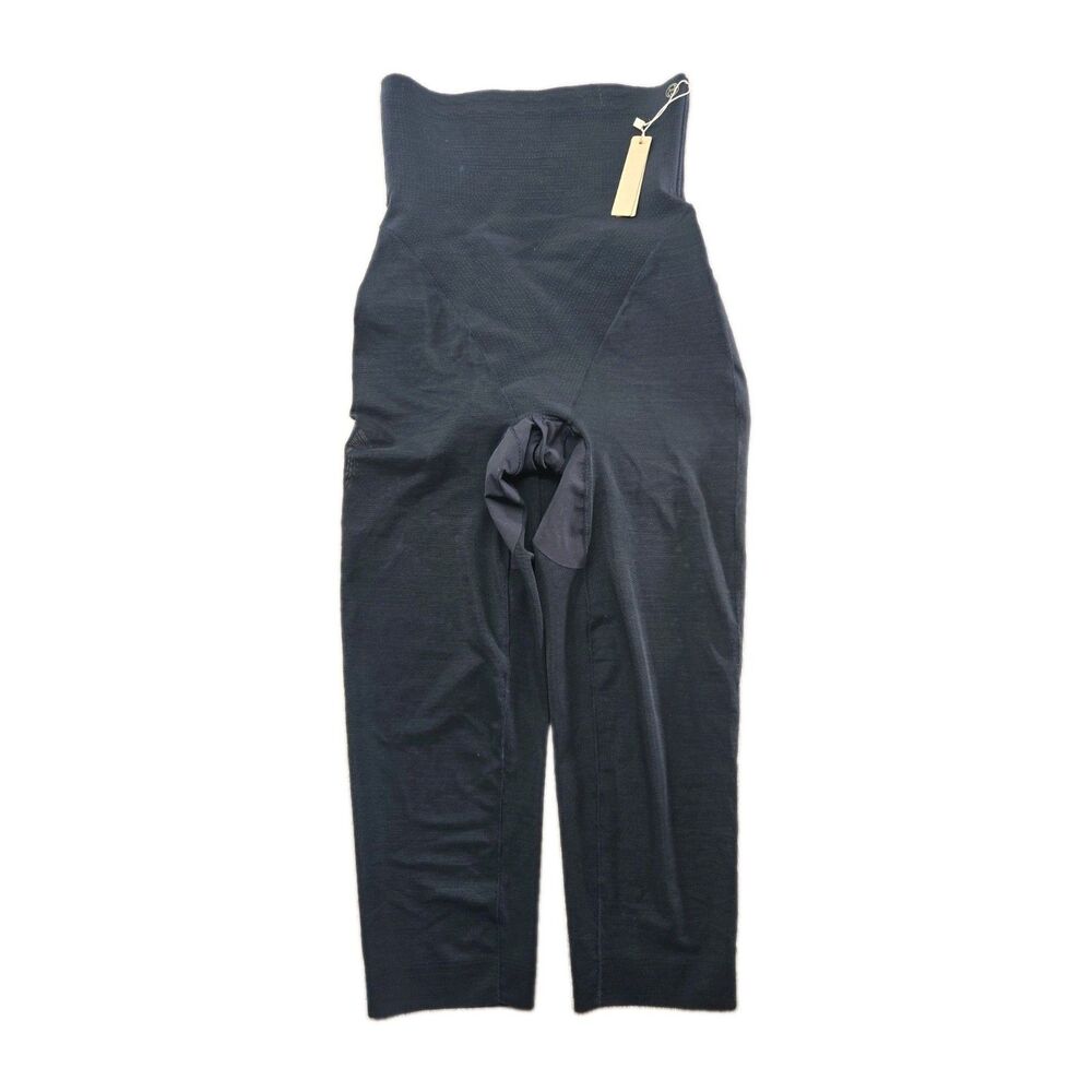 NEW- SHAPELLX  BOOT-YEAH MeshSmooth Butt-Lifting Capri Black Size Small MSRP $68